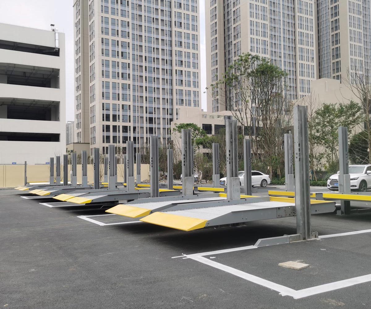 長順兩柱式立體停車設(shè)備租用