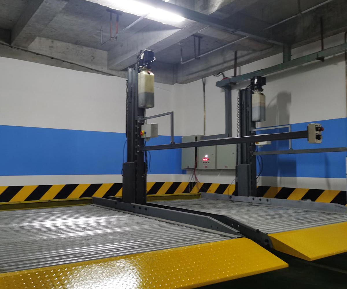 升降橫移類(lèi)機(jī)械式停車(chē)庫(kù)改造