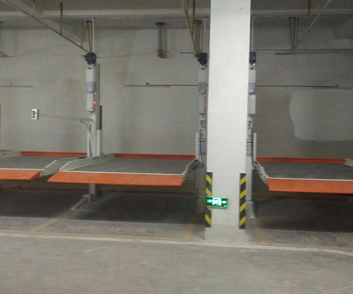 重慶兩層簡易升降類立體停車場出租