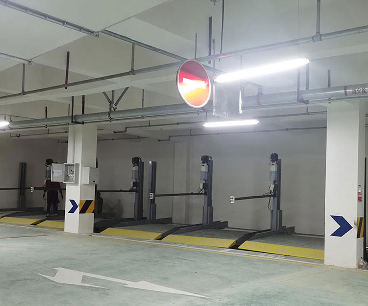 安龍三層升降橫移停車立體車庫回購