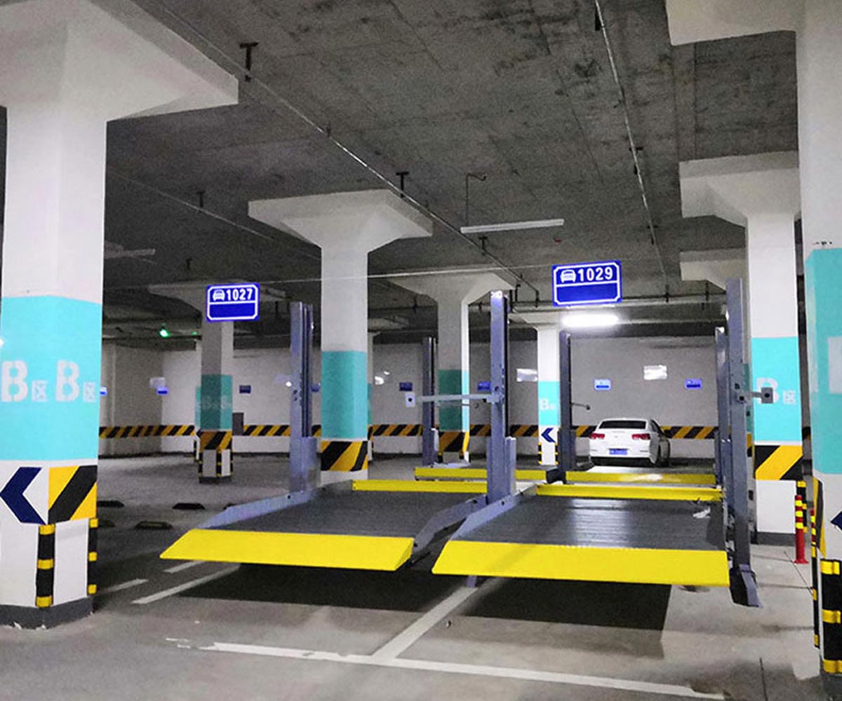 畢節(jié)雙層簡易升降機械式立體車庫安裝