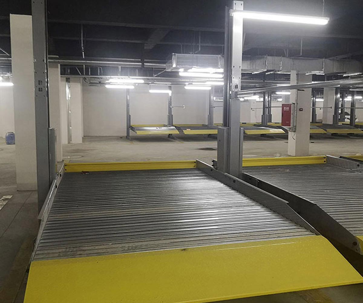 白云兩層升降機械停車位租賃