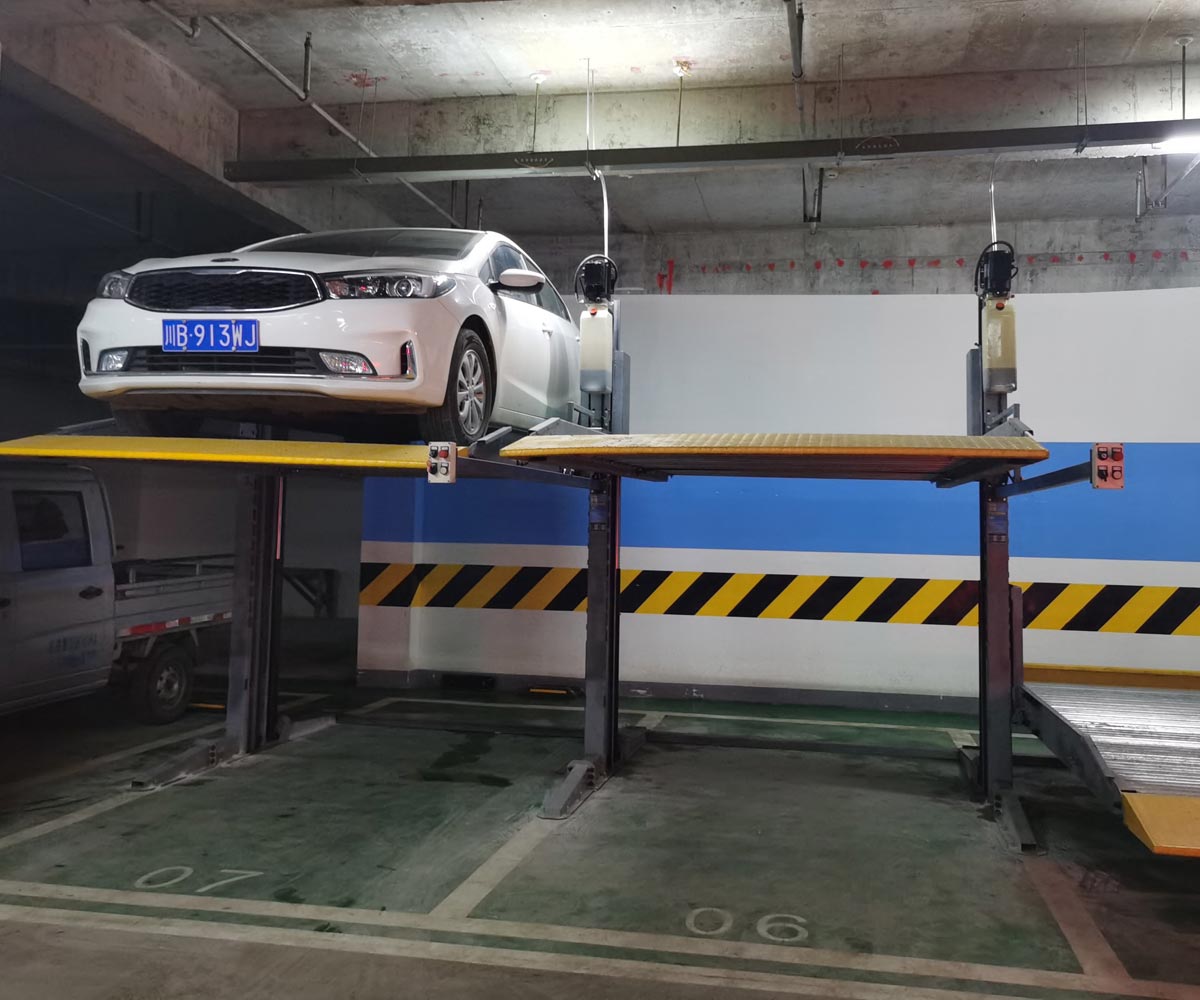 四川雙柱簡(jiǎn)易類立體車位