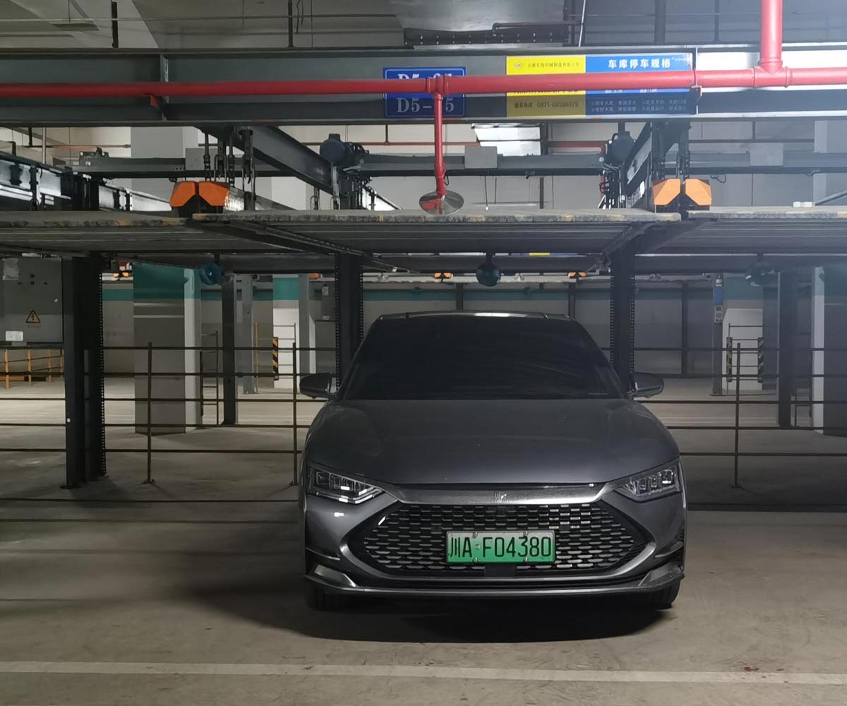 湖北2層簡易升降機械停車庫